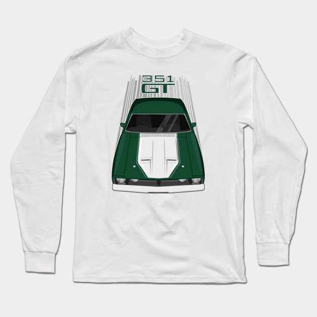 Ford Falcon XB GT 351 - Sherwood Green Long Sleeve T-Shirt by V8social